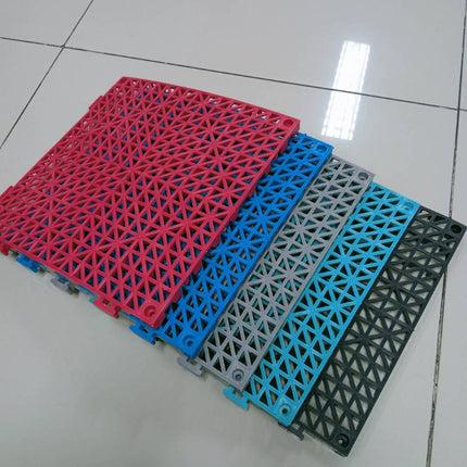 🚚พร้อมส่ง🚚แผ่นรองกันลื่น DIY ในห้องน้ำหรือห้องครัว แผ่นปู แผ่นกันลื่นในห้องน้ำ แผ่นปูพื้นกันลื่น ขนาด 30cm*30cm*1.5cm